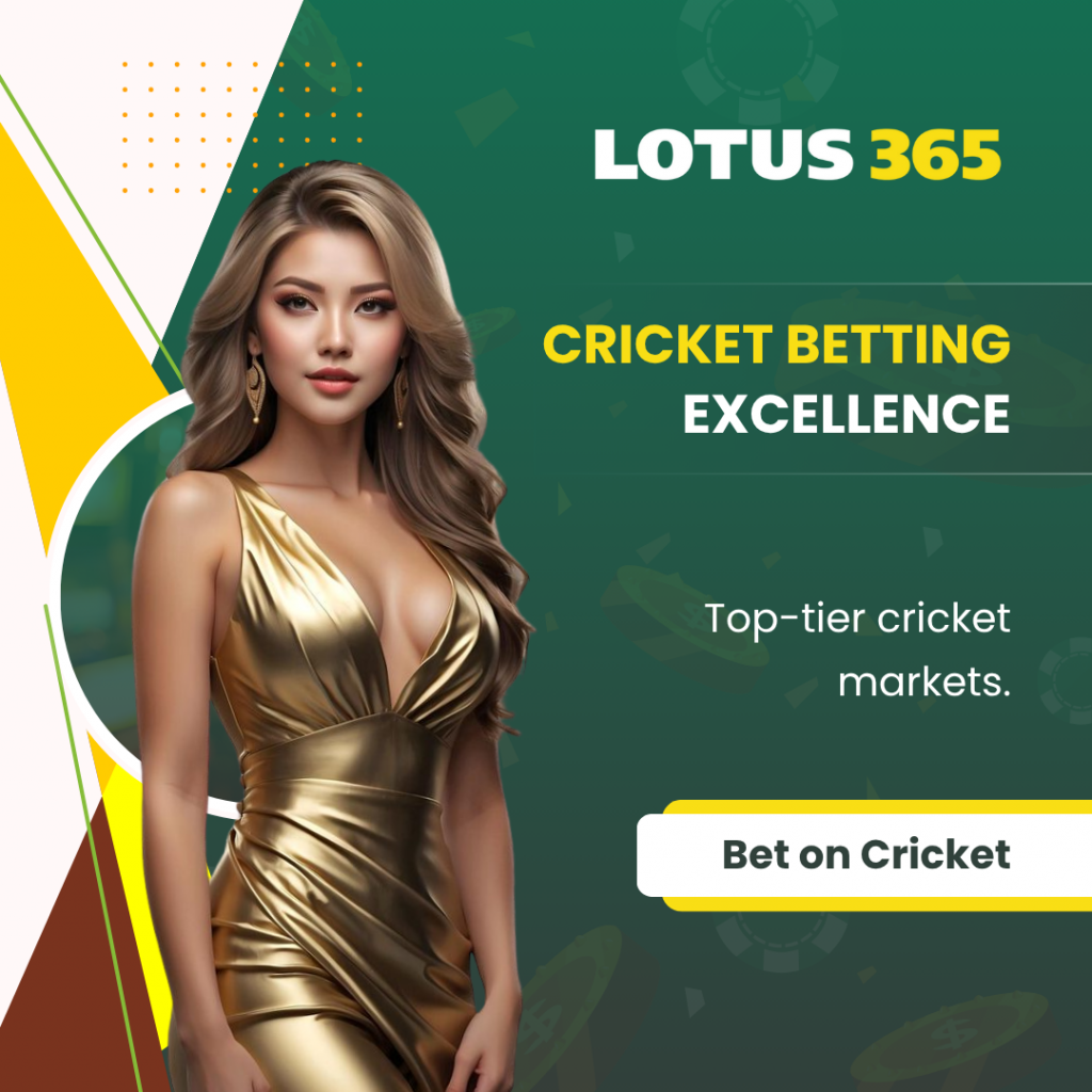 Cricket Betting Excellence On Lotus365 online